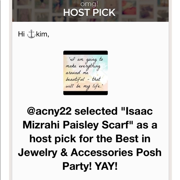 ❄️HP❄️ Isaac Mizrahi  Paisley Scarf - Picture 2 of 4